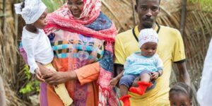 happy family overcoming challenges together