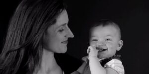 new parents with baby