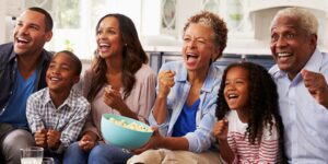 family with children