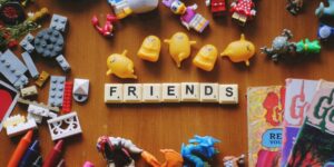 assorted-color toy lot